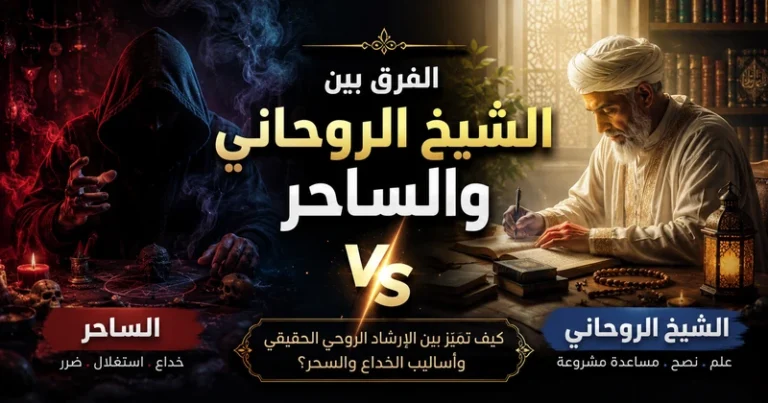 الفرق بين الشيخ الروحاني والساحر